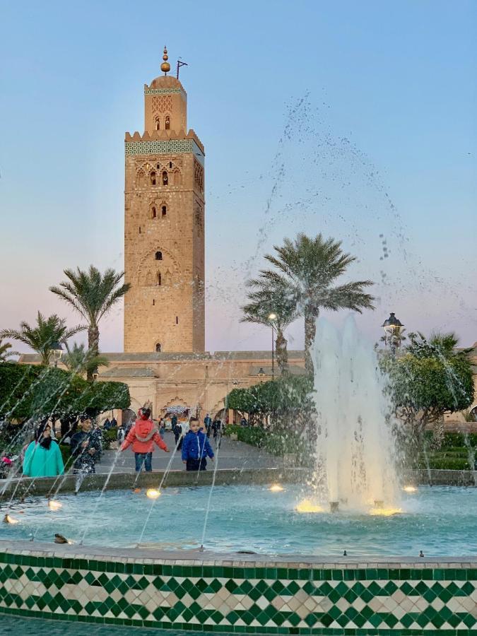 Authentic Moroccan Charm Apartment In Marrakech Terrace Marakéš Exteriér fotografie