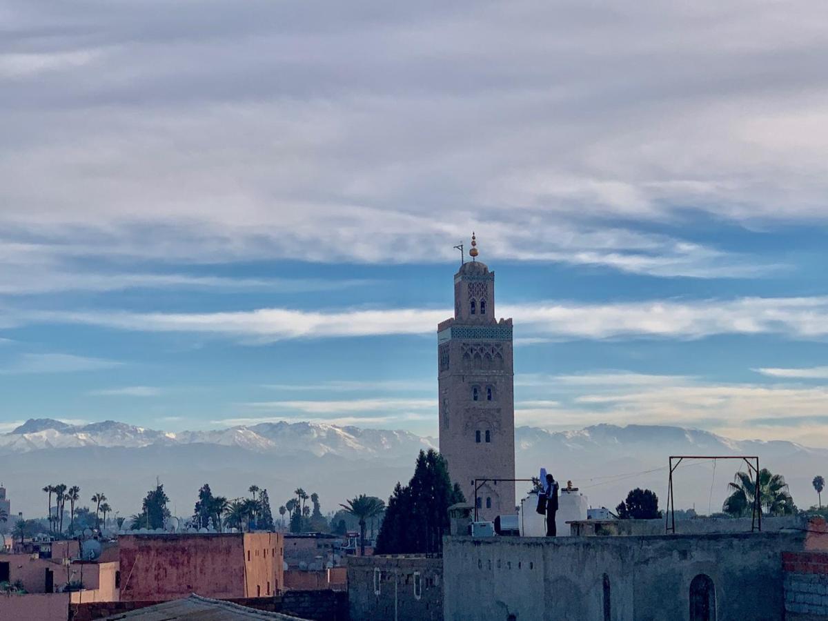Authentic Moroccan Charm Apartment In Marrakech Terrace Marakéš Exteriér fotografie