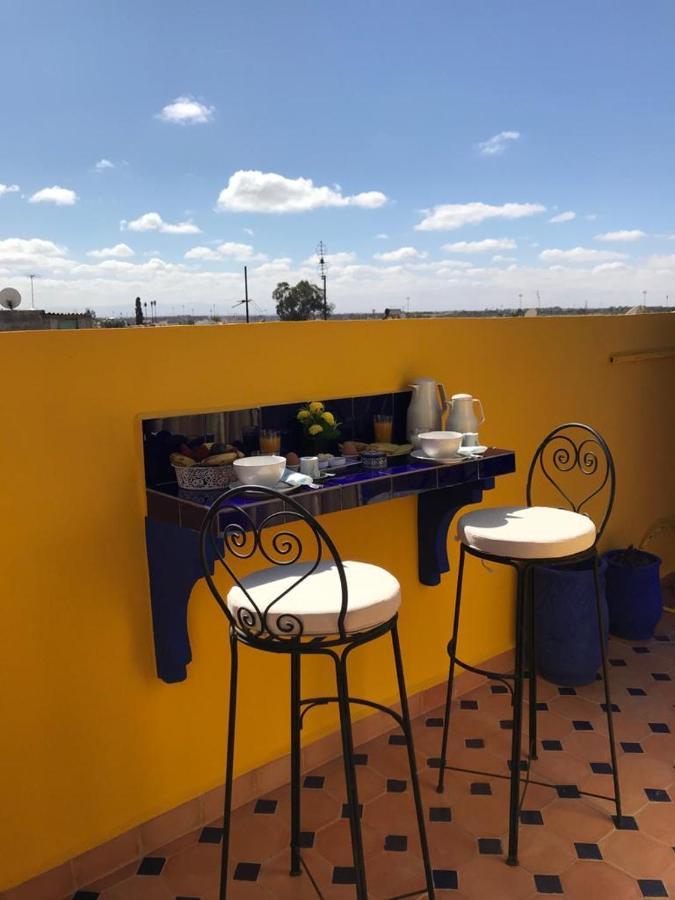 Authentic Moroccan Charm Apartment In Marrakech Terrace Marakéš Exteriér fotografie