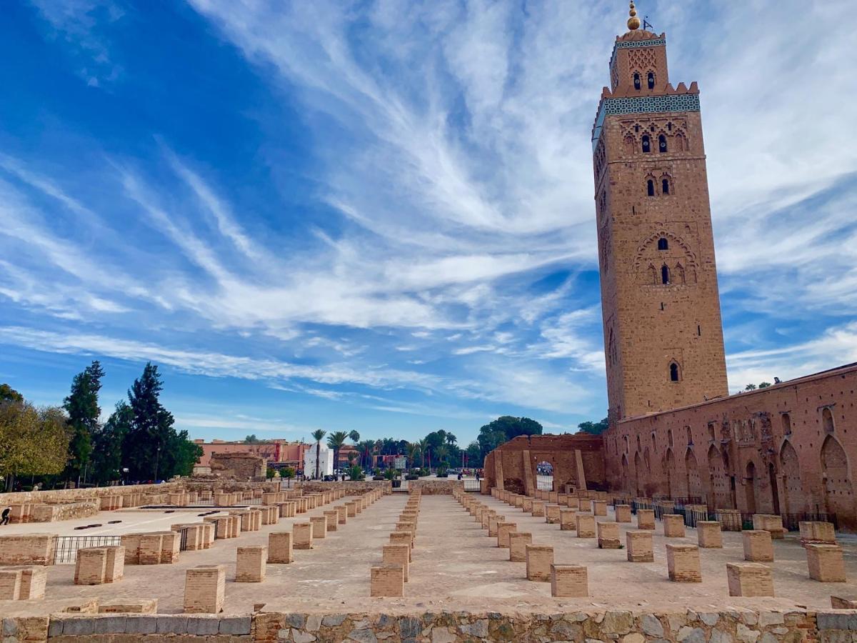 Authentic Moroccan Charm Apartment In Marrakech Terrace Marakéš Exteriér fotografie